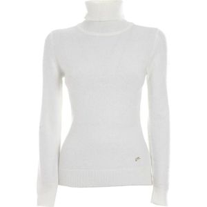 YES Zee, Dames, Truien, Wit, Maat: XS Viscose,