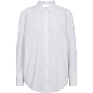 Haute L'Amitié, Dames, Blouses & Shirts, Wit, Maat: XL Katoen,