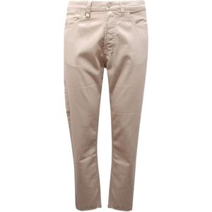 Paolo Pecora, Heren, Broeken, Wit, Maat: W33