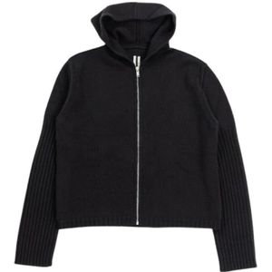 Rick Owens, Heren, Truien, Zwart, Maat: M Kasjmier,