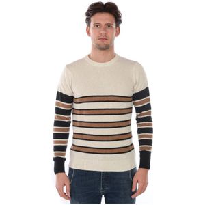 Daniele Alessandrini, Heren, Truien, Veelkleurig, Maat: L Wol,