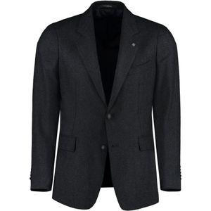 Tagliatore, Heren, Jassen, Blauw, Maat: 2XL Wol,