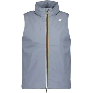 K-Way, Heren, Jassen, Grijs, Maat: S Katoen,