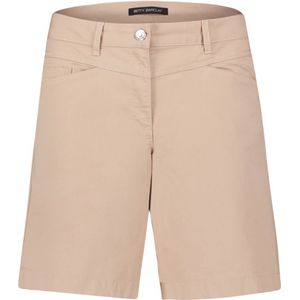 Betty Barclay - Korte Broeken - Beige - Dames - Relaxed Fit Zomerbroek met Zakken