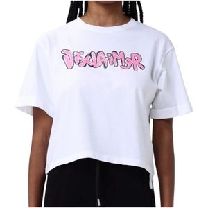 Disclaimer, Dames, Tops, Wit, Maat: XS Jersey,
