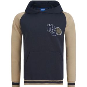 Hugo, Heren, Sweatshirts & Hoodies, Blauw, Maat: S Katoen,