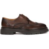 Kazar - Bruine Derby-stijl Brogues - Heren - Leer