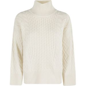 Ermanno Scervino, Dames, Truien, Wit, Maat: S