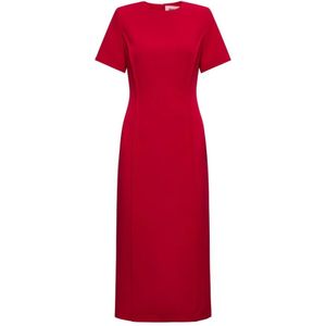Silvian Heach, Dames, Jurken, Rood, Maat: 2XS Poliester,