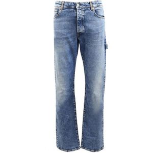 Heron Preston, Heren, Jeans, Blauw, Maat: W33