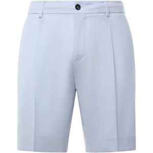 BE Able, Heren, Korte broeken, Blauw, Maat: W33 Wol,