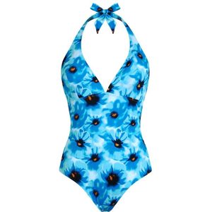 Vilebrequin, Dames, Badkleding, Blauw, Maat: XS Polyamide,