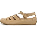 Candice Cooper - Rock T-Bar - Sandalen - Beige - Suède - Leer