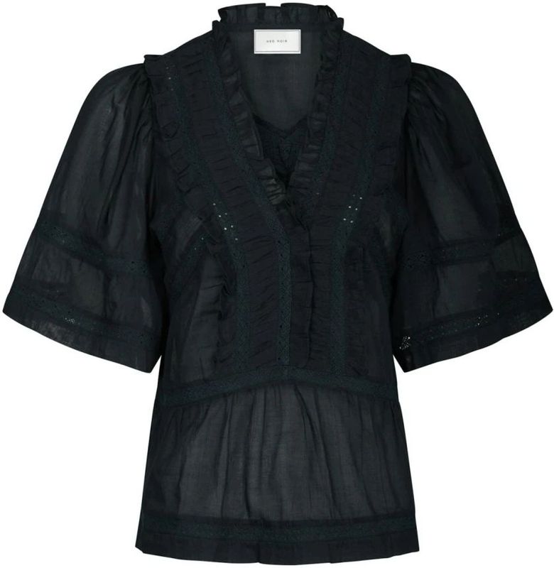 Neo Noir - Evienne S - Blouse - Blauw