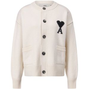 Ami Paris, Heren, Truien, Wit, Maat: XL