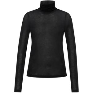 Drykorn, Dames, Truien, Zwart, Maat: S Viscose,