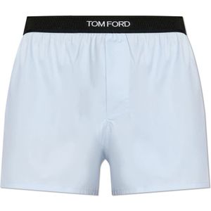 Tom Ford, Heren, Ondergoed, Blauw, Maat: XS Katoen,