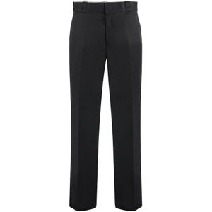 Dickies, Heren, Broeken, Zwart, Maat: W28 Katoen,