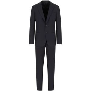 Giorgio Armani, Heren, Pakken, Zwart, Maat: 3XL