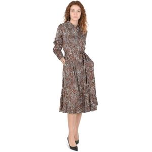 Hugo, Dames, Jurken, Veelkleurig, Maat: S Viscose,