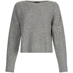 Liu Jo, Dames, Truien, Grijs, Maat: L Wol,