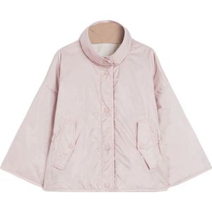 Weekend Max Mara, Dames, Jassen, Roze, Maat: 2XS Katoen,