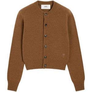 Ami Paris, Dames, Truien, Bruin, Maat: M Wol,