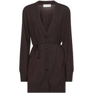 Dries Van Noten, Dames, Truien, Bruin, Maat: XS Wol,