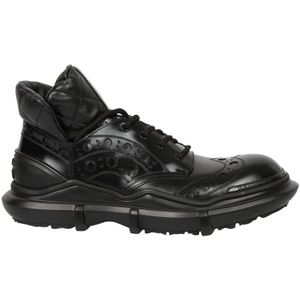 Dolce & Gabbana, Heren, Schoenen, Zwart, Maat: 40 EU Leer,