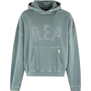 Represent, Heren, Sweatshirts & Hoodies, Groen, Maat: L Katoen,