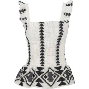 Kocca, Dames, Tops, Wit, Maat: L