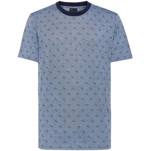 Billionaire, Heren, Tops, Blauw, Maat: S Katoen,