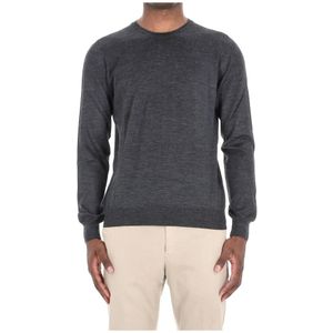 Barba, Heren, Truien, Grijs, Maat: L Zijde,