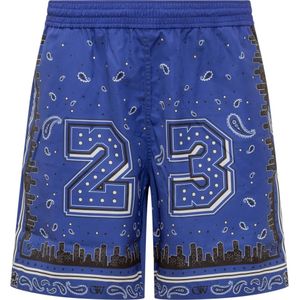 Off White, Heren, Badkleding, Blauw, Maat: S