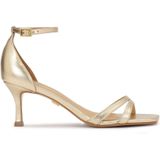 Kazar - Gouden Sandalen - Dames - Leer - Lage Hak