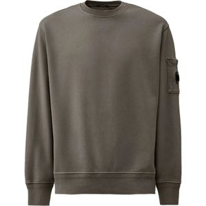 C.p. Company, Heren, Sweatshirts & Hoodies, Grijs, Maat: XL Katoen,
