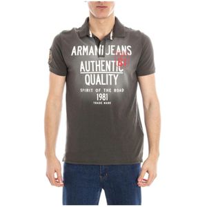 Armani Jeans, Heren, Tops, Groen, Maat: S Katoen,