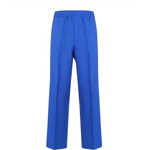 Gucci, Heren, Broeken, Blauw, Maat: M Katoen,