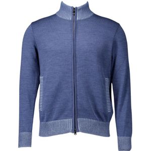 Paul & Shark, Heren, Truien, Blauw, Maat: M Wol,