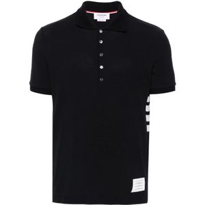 Thom Browne, Heren, Tops, Blauw, Maat: XL Katoen,