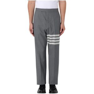 Thom Browne, Heren, Broeken, Grijs, Maat: 2XL