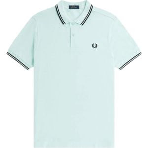 Fred Perry, Heren, Tops, Blauw, Maat: XL Katoen,