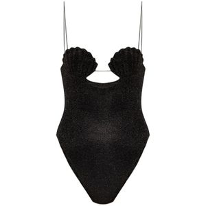 Oseree, Dames, Badkleding, Zwart, Maat: M Polyamide,