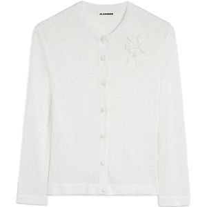 Jil Sander, Dames, Truien, Wit, Maat: S