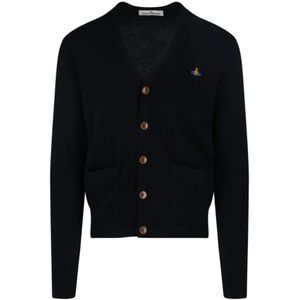 Vivienne Westwood, Heren, Truien, Zwart, Maat: XL Wol,