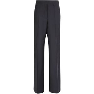 Givenchy, Dames, Broeken, Zwart, Maat: 4XS Katoen,