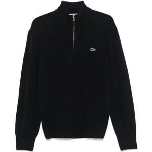 Lacoste, Heren, Truien, Zwart, Maat: 3XL Wol,