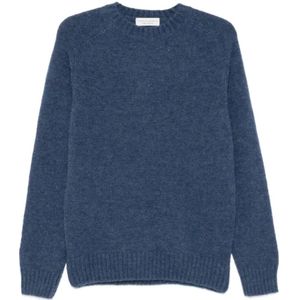 Filippo De Laurentiis, Heren, Truien, Blauw, Maat: S