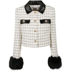 Self Portrait, Dames, Jassen, Wit, Maat: M Wol,