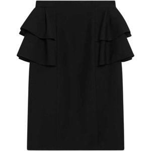 Valentino Garavani, Dames, Rokken, Zwart, Maat: M Zijde,